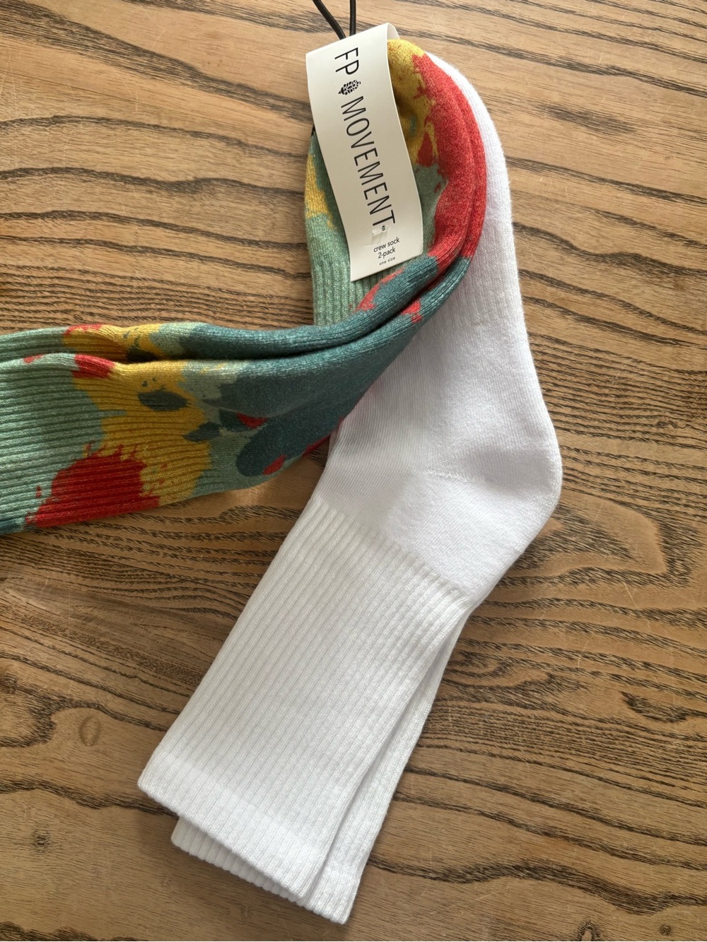 Free People ActivewearWorkout GearSocksTrail Away Sock Pack 2 Packs NEW - Picture 4 of 5